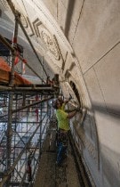 Michigan Central Station Construction